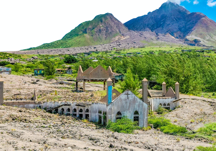 montserrat volcano tour